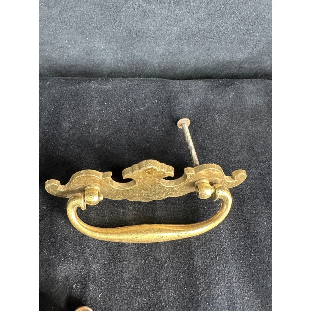 Vintage Hardware Chippendale Bail Drawer Pulls Set of 3 Pulls 4.5